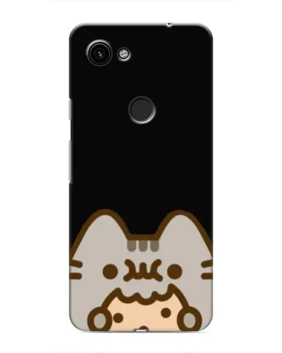 Чехол для Google Pixel 3a XL с картинкой «Пушин на черном»