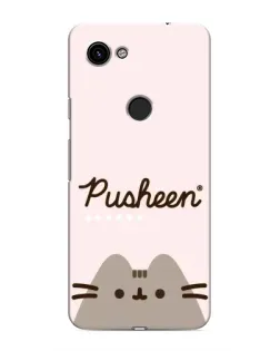 Чехол для Google Pixel 3a XL с картинкой «Pusheen логотип»