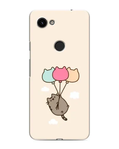 Чехол для Google Pixel 3a XL с картинкой «Пушин на шариках»