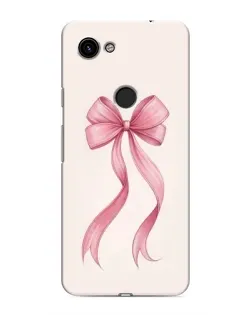 Чехол для Google Pixel 3a XL с картинкой «Розовый бант»