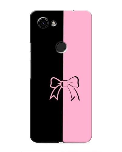Чехол для Google Pixel 3a XL с картинкой «Половинки банта»