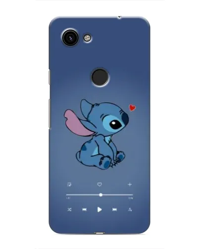 Чехол для Google Pixel 3a XL с картинкой «Музыкальный Stitch»