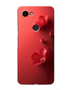 Чехол для Google Pixel 3a XL с картинкой «Маковые соцветия»