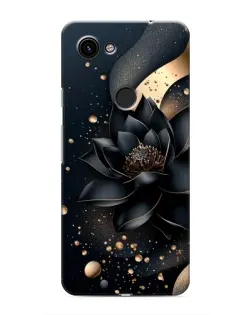 Чехол для Google Pixel 3a XL с картинкой «Черный лотос»