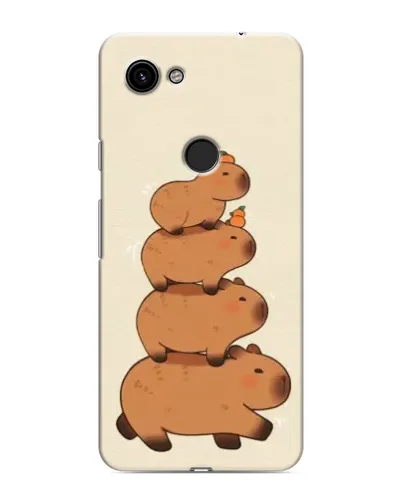 Чехол для Google Pixel 3a XL с картинкой «Башня из капибар»