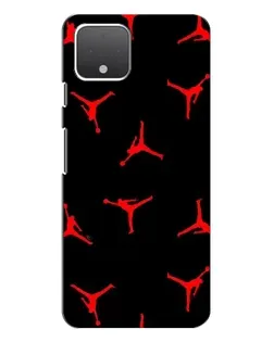 Чохол для Google Pixel 4 XL з картинкою «Jordan Red Pattern»