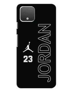Чехол для Google Pixel 4 XL с картинкой «Jordan Vertical»
