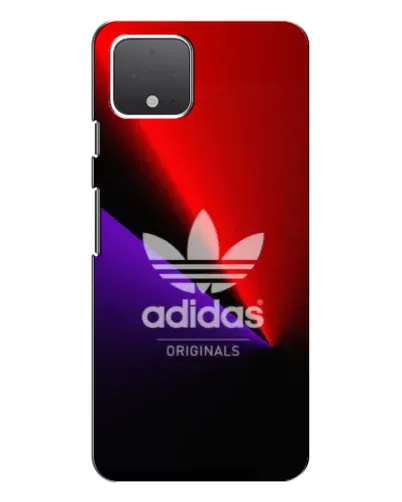 Чехол для Google Pixel 4 XL с картинкой «Adidas Red Neon»