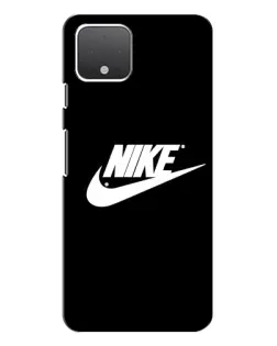Чехол для Google Pixel 4 XL с картинкой «Мазки краски Nike»