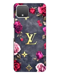 Чохол для Google Pixel 4 XL з картинкою «Квітковий Louis Vuitton»