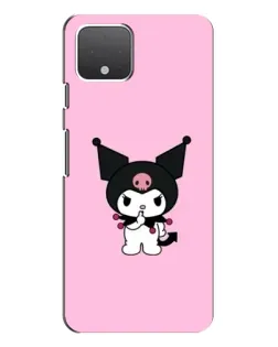 Чехол для Google Pixel 4 XL с картинкой «Kuromi — розовая нежность»
