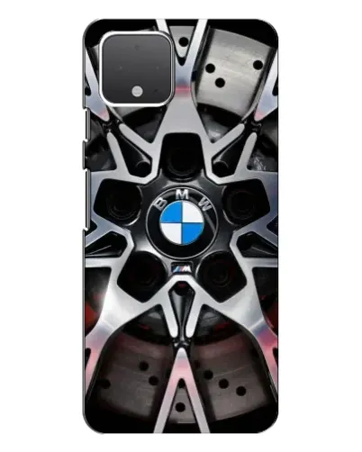 Чехол для Google Pixel 4 XL с картинкой «BMW — деталь диска»
