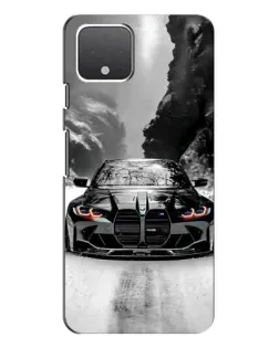 Чохол для Google Pixel 4 XL з картинкою «BMW — акварельний дрифт»