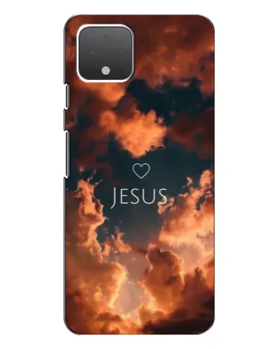 Чехол для Google Pixel 4 XL с картинкой «Сияние Имени Jesus»