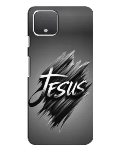 Чехол для Google Pixel 4 XL с картинкой «Надпись Jesus Graffiti»