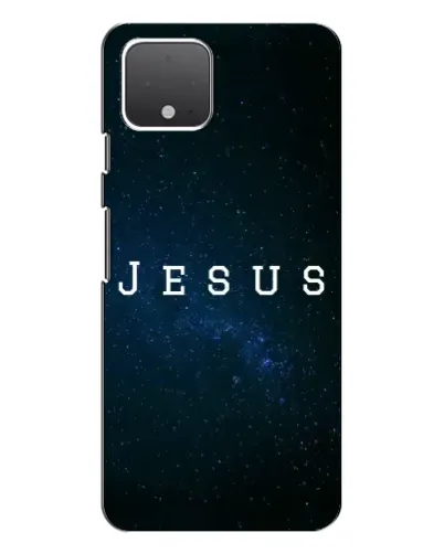 Чехол для Google Pixel 4 XL с картинкой «Звездное небо Jesus»