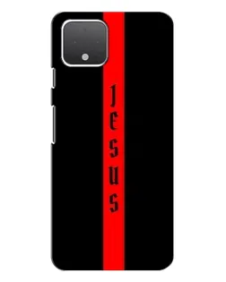 Чехол для Google Pixel 4 XL с картинкой «Красная линия веры»