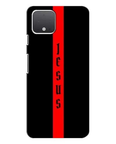 Чехол для Google Pixel 4 XL с картинкой «Красная линия веры»