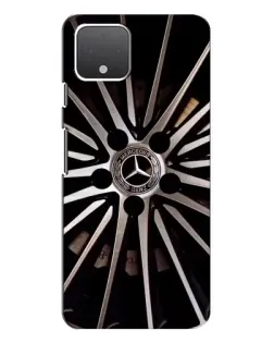 Чехол для Google Pixel 4 XL с картинкой «Диск Mercedes»
