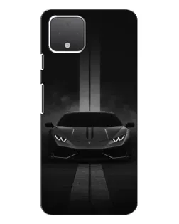 Чохол для Google Pixel 4 XL з картинкою «Lamborghini симетрія доріг»