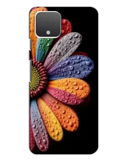 Чехол для Google Pixel 4 XL с картинкой «Радужный цветок»