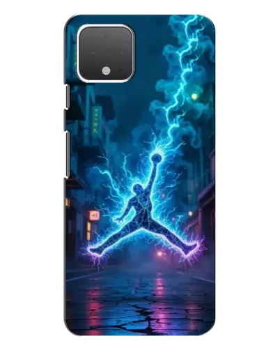 Чохол для Google Pixel 4 з картинкою «Jordan Gold Jumpman»