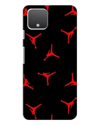 Чохол для Google Pixel 4 з картинкою «Jordan Red Pattern»