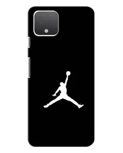 Чехол для Google Pixel 4 с картинкой «Jordan Silhouette»