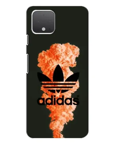 Чохол для Google Pixel 4 з картинкою «Помаранчевий дим Adidas»