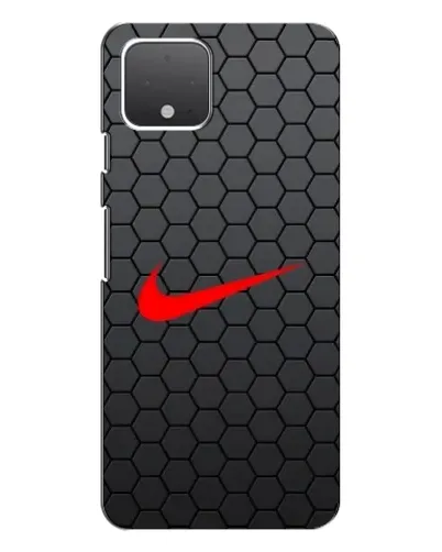 Чохол для Google Pixel 4 з картинкою «Nike — карбонова сітка»