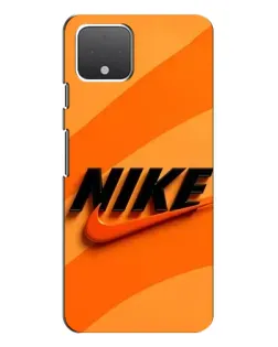 Чохол для Google Pixel 4 з картинкою «Помаранчевий драйв Nike»