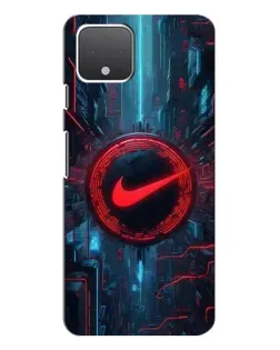 Чохол для Google Pixel 4 з картинкою «Техногенний стиль Nike»