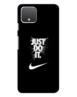 Чохол для Google Pixel 4 з картинкою «Текстовий принт Nike»