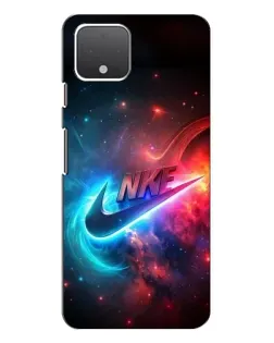 Чохол для Google Pixel 4 з картинкою «Вогняний логотип Nike»