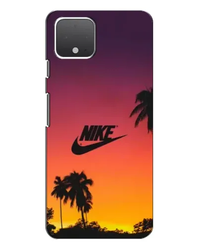 Чохол для Google Pixel 4 з картинкою «Nike на заході сонця»