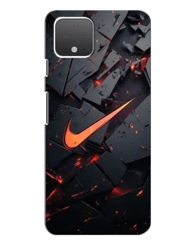 Чохол для Google Pixel 4 з картинкою «Nike — ефект розломів»