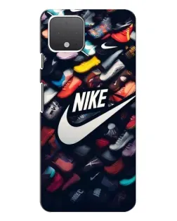 Чохол для Google Pixel 4 з картинкою «Колекція кросівок Nike»