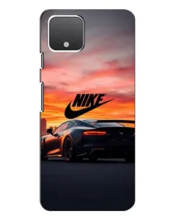 Чохол для Google Pixel 4 з картинкою «Nike та суперкар»
