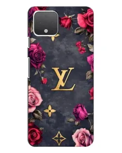 Чохол для Google Pixel 4 з картинкою «Квітковий Louis Vuitton»