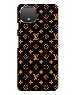 Чохол для Google Pixel 4 з картинкою «Золота монограма LV»