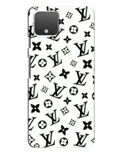 Чохол для Google Pixel 4 з картинкою «Монохромний хаос LV»
