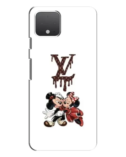 Чохол для Google Pixel 4 з картинкою «LV та Міккі Маус»