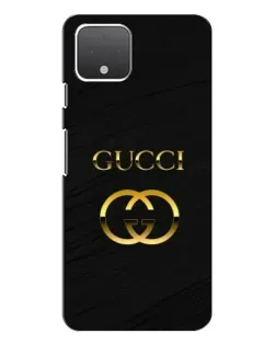 Чохол для Google Pixel 4 з картинкою «Золотий логотип Gucci»