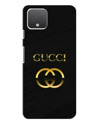 Чохол для Google Pixel 4 з картинкою «Золотий логотип Gucci»