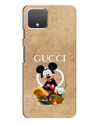 Чохол для Google Pixel 4 з картинкою «Міккі Маус Gucci — крафт»