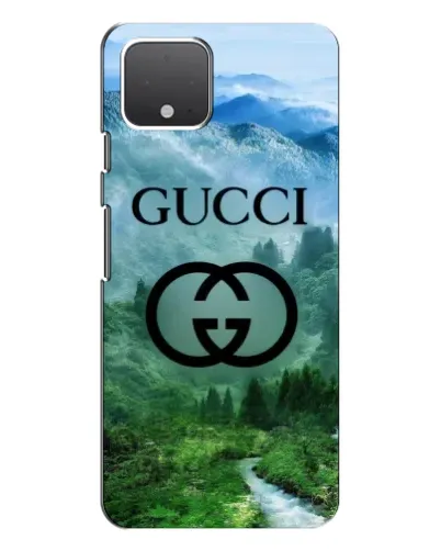 Чохол для Google Pixel 4 з картинкою «Gucci — гірський пейзаж»