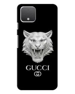 Чохол для Google Pixel 4 з картинкою «Gucci — срібний лев»