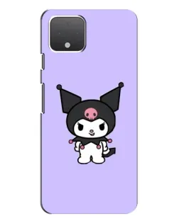 Чехол для Google Pixel 4 с картинкой «Kuromi — нежный фиолетовый»