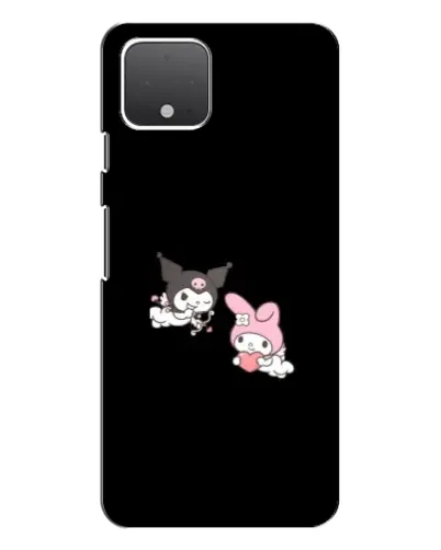 Чохол для Google Pixel 4 з картинкою «My Melody та Kuromi»