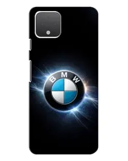 Чохол для Google Pixel 4 з картинкою «BMW — неонове сяйво»
